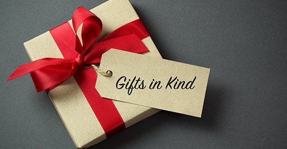 Gift box with empty tag (Demo)